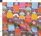 Bauhaus Tassels Colorful Mod Mid-Century Passementerie Abstract Retro Orange Custom Printed Fabric by Spoonflower Various Fabrics by the Yard or Fat Quarter